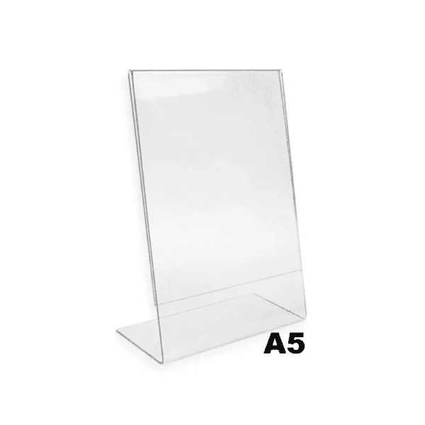 Display Plástico A5 Transparente