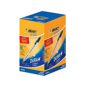Esferográfica Bic Media 0,8 Azul cx com 50 unidades